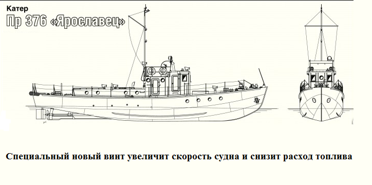 Катер ярославец проект 376 характеристики