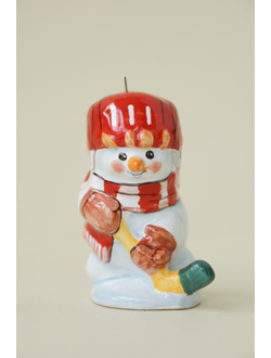 Снеговик "Хоккеист" (спортсмен)