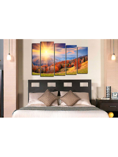 Модульная картина &quot;Просторы лесов&quot;