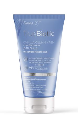 Белита-М TrueBiotic Очищающий КРЕМ с пробиотиком для лица, 125г
