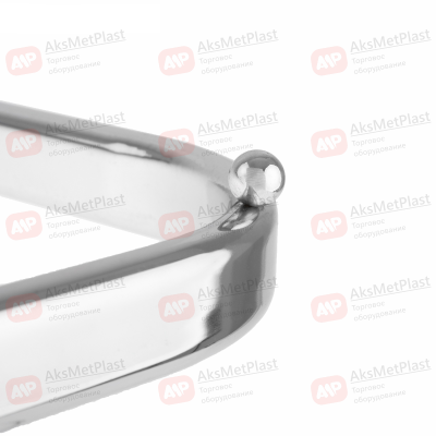 2240B Вешало П-образное дистанционное цвет: хром 600х250мм для системы Базис/Canalina/Global