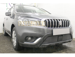 Защита радиатора Suzuki SX4 (II S-Cross) 2016- black PREMIUM