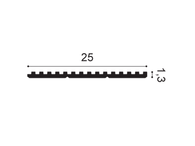 Панель WX205-2600 TRACK двухсторонняя