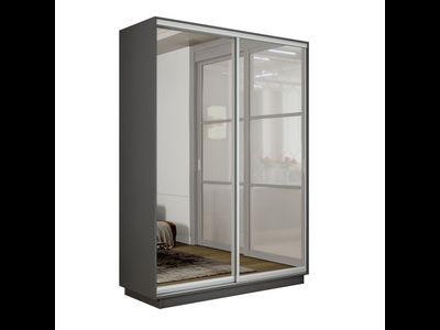 Шкаф- купе 2-Х дверный Е 1 "Экспенс" фасад зеркало 1.2/1.4/1.6 М