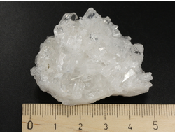 Кварц горный хрусталь, друза, Бразилия (51*43*21 мм, 38 г) №36236