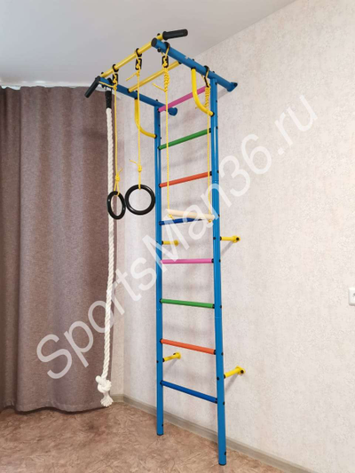 ДСК-2.с "Роки-1ц" цветные ступеньки ПВХ синий