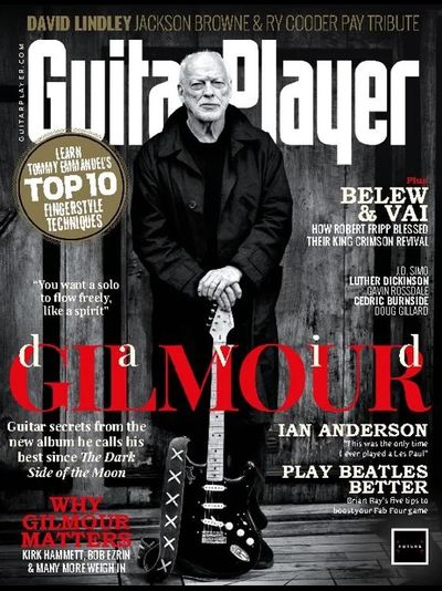 Guitar Player Magazine November 2024 David Gilmour Cover Иностранные журналы о гитарах, Intpressshop
