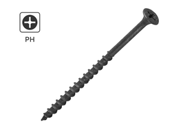 Саморез по дереву фосфотированный (усиленный) 4.2х76мм