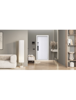 Стальная дверь   Конструктор (биометрический замок Smart lock Y23)