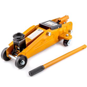 Домкрат подкатной (2,0 т) высота подъема 135-320 мм, вес 7,5 кг. (в коробке), TOP AUTO
