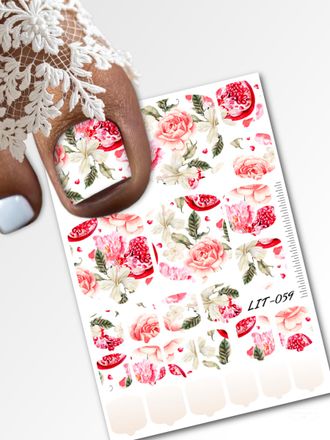 Мини пленки для педикюра LIT-059