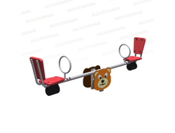 Качалка-балансир "Мишка" (цельная балка) Romana 108.50.00-02