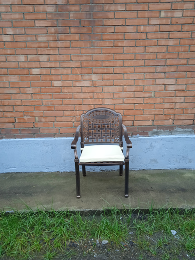 Кресло из литого алюминия Gera