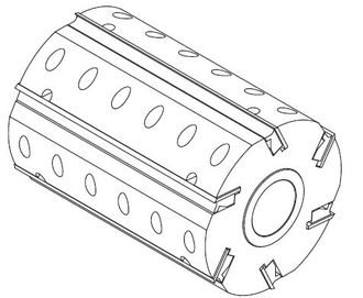 Ножевой барабан FABA для 4-х стороннего станка