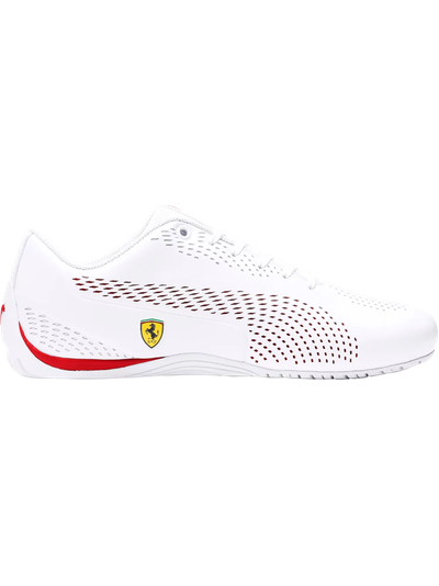 Puma Scuderia Ferrari Drift Cat 5 Ultra 2 White Rosso Corsa