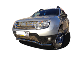 Защита переднего бампера скоба d53 для Renault Duster 2011-2015