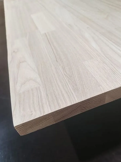 Мебельный щит из ясеня паркетной склейки