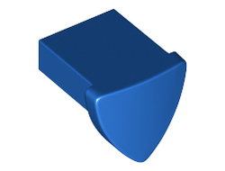 Tile, Modified 1 x 1 with Tooth / Ear Vertical, Triangular, Blue (35463 / 6223617)