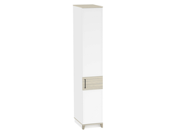 Спальня AURELIO (АУРЕЛИО) - AURELIO 61 Шкаф для одежды и белья Белый-Блеквуд Сатиновый