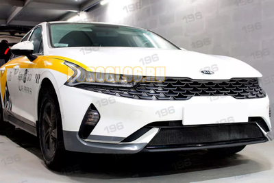 Защита радиатора для KIA K5 2020- black