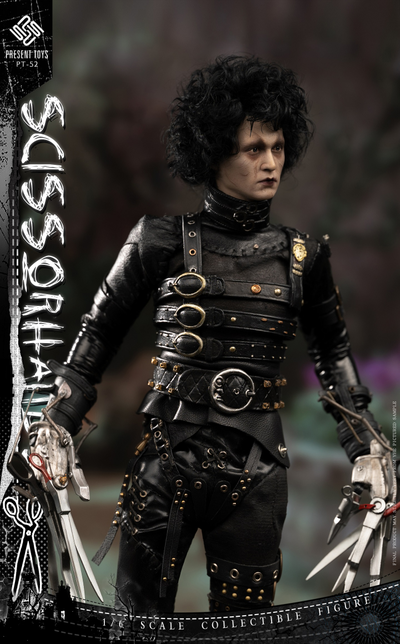 Эдвард Руки-Ножницы (Джонни Депп, Edward Scissorhands) - КОЛЛЕКЦИОННАЯ ФИГУРКА 1/6 Scissorhands (PT-sp52) - PRESENT TOYS