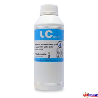 Светостойкие чернила Polychromatic для Epson 500мл Light Cyan водные