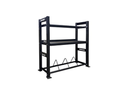 Стеллаж модульный для дисков, гирь, мячей 1200x1200, 3 полки AV655/80