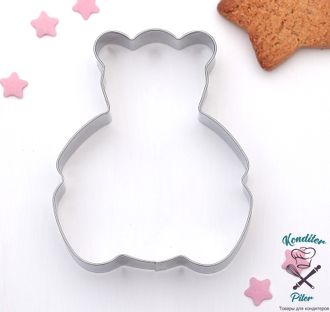 Форма для вырезания печенья «Медвежонок», 8×6,5×2 см
