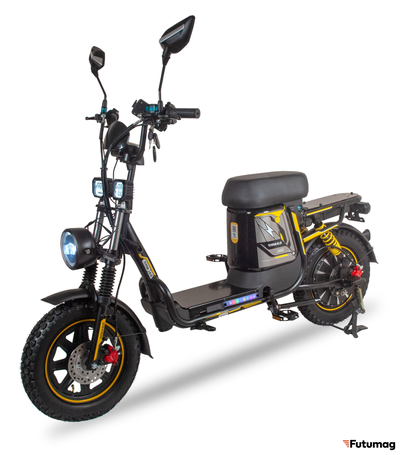 Электровелосипед Minako Titan 2.0 60V30AH желтый