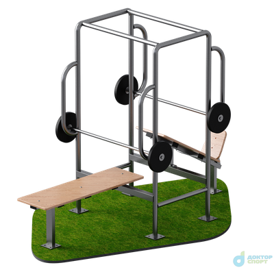 Уличный комплекс для жима