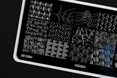 Пластина для стемпинга Go! Stamp 290 Censored