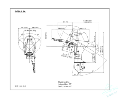 Лодочный мотор Suzuki DF9.9AS