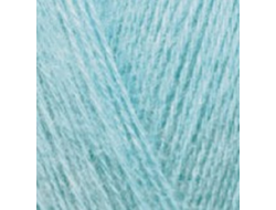 Пряжа Angora gold Alize (Ализе Ангора голд) цвет  пыльный голубой 114