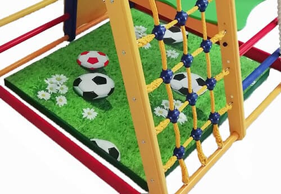 Напольный ДСК Вереск Модель № 2 со скалодромом и площадкой База, Высота 120 см в Воронеже