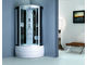 Душевая кабина Водный Мир ВМ-8815 Высокий поддон, задние стёкла чёрные,передние стёкла тонированыые, 100x100x215 см.