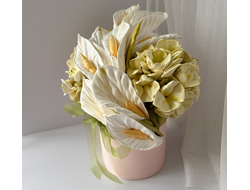 Зефирные каллы и гортензии