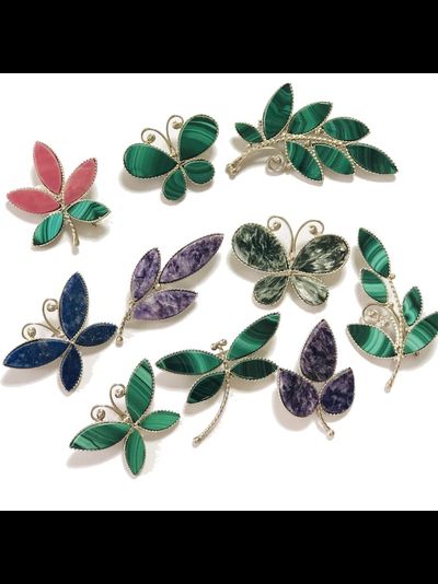 Брошь &quot;Природные мотивы&quot; в ассортименте