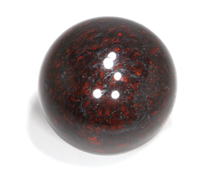 Шар Яшма красная, брекчиевая, ЮАР (60 мм, 345 г) №25831
