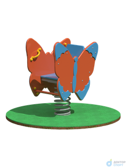 Качалка на пружине «Бабочка»