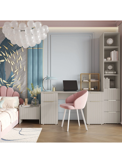 Тефия тумба прикроватная 500х400х440 Тефия / Софт Сантьяго