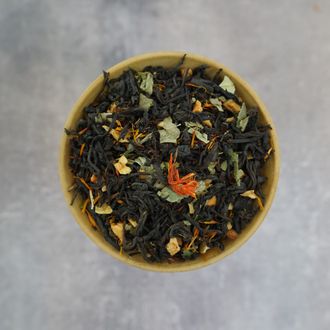 Черный чай с добавками "Королевский пир" 100г