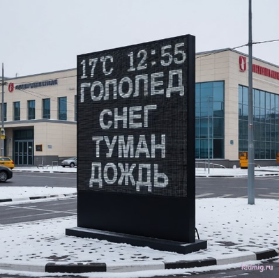 Табло погодных условий 1650*1650мм