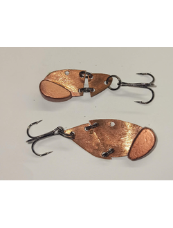 Блесна цикада составная 19гр бронза (ручная работа)