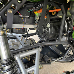 Электрический квадроцикл GreenCamel Сахара A14К 4x4 Monster черный