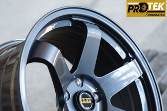Комплект дисков R18 9,0J ET+30 5*114,3 RAYS Volk Racing TE37 SL Графит (D116)