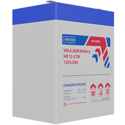 Аккумулятор свинцово-кислотный HR 12-21W