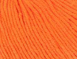 Оранжевый арт.77 Jeans  55% хлопок 45 % полиакрил 50 гр/160 м