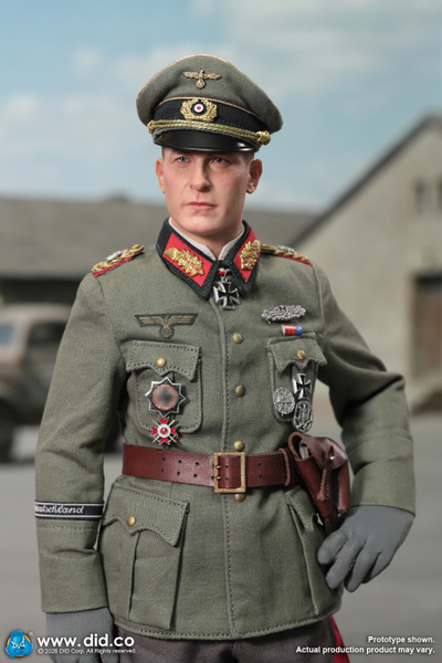 ПРЕДЗАКАЗ - Немецкий офицер - Коллекционная фигурка 1/6 WWII German Wehrmacht Officer – Otto Remer (D80194) - DID ?ЦЕНА: 21300 РУБ.?