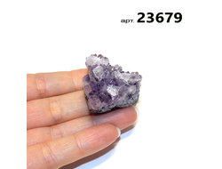 Аметист натуральный (друза) Бразилия арт.23679: 23,6г - 30*31*21мм