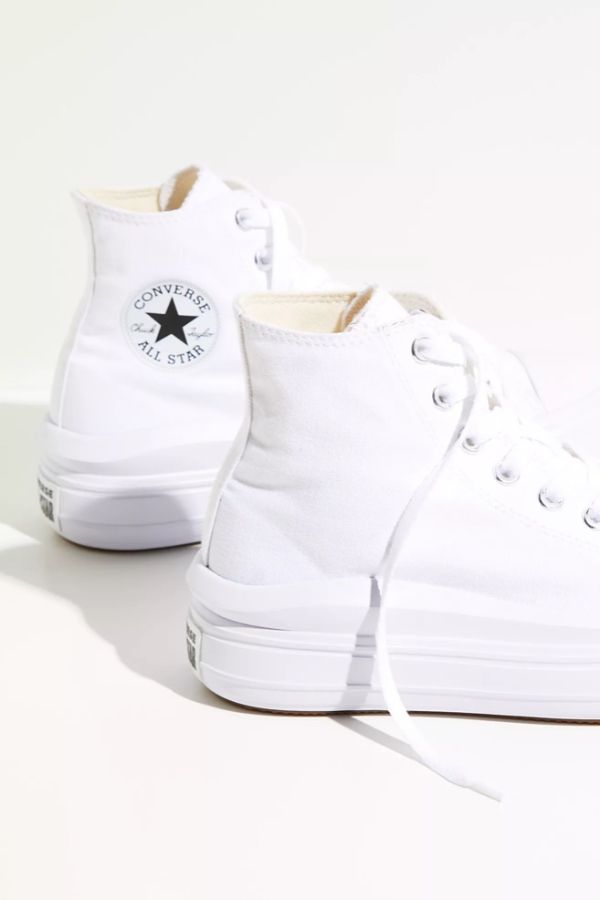 Кеды Converse Move белые высокие, модель 568498C по супер цене! 